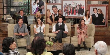 ‘The Talk’ Celebrate 40 Years of ‘Y&R’ with ‘Keep Talking’ Peter Bergman, Melody Thomas Scott, Kristoff St. John, Josh Morrow, Amelia Heinle, Michael Muhney, Melissa Claire Egan, The Young and the Restless, Young and the Restless, Young & the Restless, Young and Restless, Young & Restless, Y&R, #YR, #YoungandRestless