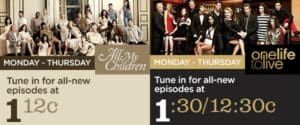 SCHEDULE ADJUSTMENT: OWN: Oprah Winfrey Network Removes ‘AMC’ and ‘OLTL’ Repeats; Moves ‘OLTL’ Up