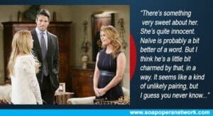 CENTER STAGE: ‘DAYS’ Alison Sweeney and James Scott Discuss Future of EJami, EJ/Abigail Romance, Fights, Murder and More!