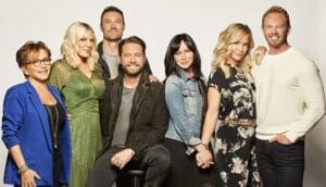 BH90210, Gabrielle Carteris, Tori Spelling, Brian Austin Green, Jason Priestley, Shannen Doherty, Jennie Garth, Ian Ziering