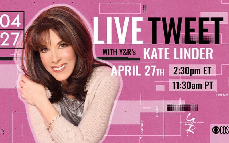 Kate Linder, Twitter, The Young and the Restless