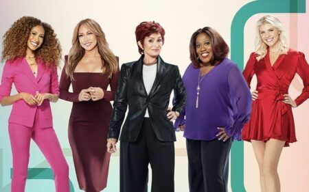 Daytime Ratings: ‘The Talk’ Continues Season-Long Audience Collapse While ‘The View’ Soars Elaine Welteroth, Carrie Ann Inaba, Sharon Osbourne, Sheryl Underwood, Amanda Kloots, The Talk
