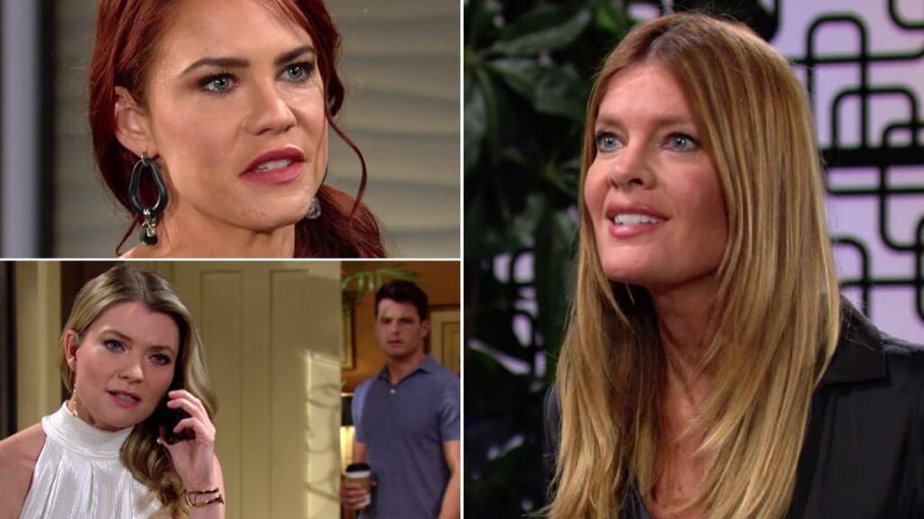 Phyllis is Ready to Tackle Sally and Tara on ‘The Young and the Restless’ — SPOILERS Courtney Hope, Elizabeth Leiner, Michael Mealor, Michelle Stafford, The Young and the Restless