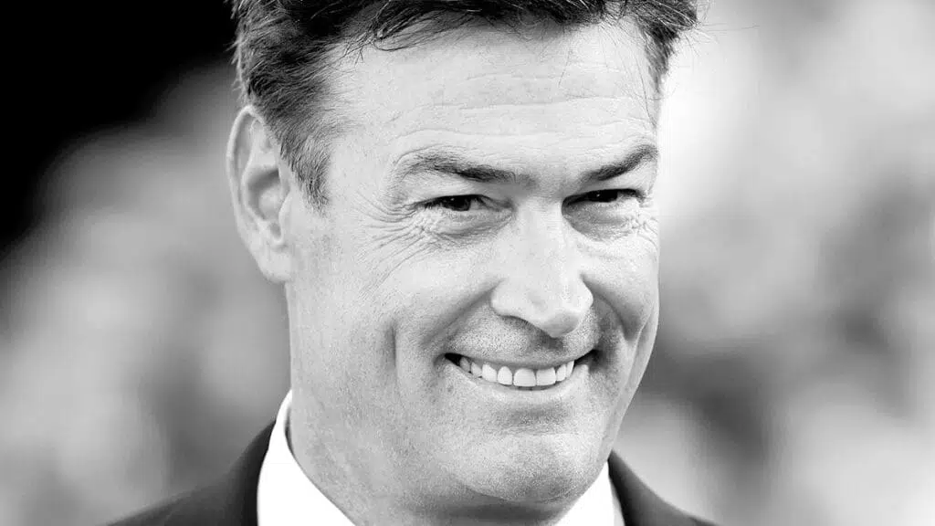 Daniel McVicar Makes Surprise Visit to ‘The Bold and the Beautiful’ Set Daniel McVicar, Clarke Garrison, The Bold and the Beautiful, B&B