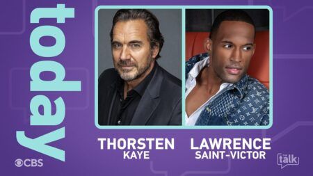 TODAY: ‘The Bold and the Beautiful’ Stars Thorsten Kaye and Lawrence Saint-Victor to Guest on ‘The Talk’ Thorsten Kaye, Lawrence Saint-Victor, The Bold and the Beautiful, B&B, Bold & Beautiful, #BoldandBeautiful, The Talk, #TheTalk