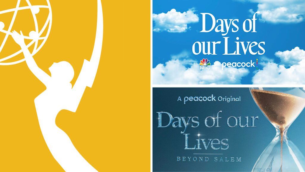 DAYTIME EMMYS: NATAS Updates ‘Days of our Lives’ and ‘Beyond Salem’ Nomination Totals The National Academy of Television Arts & Sciences, NATAS, Days of our Lives, Days of our Lives: Beyond Salem, DAYS, DOOL, #DAYS, #DOOL, #BeyondSalem, #DOOLBeyondSalem, NBC, Peacock