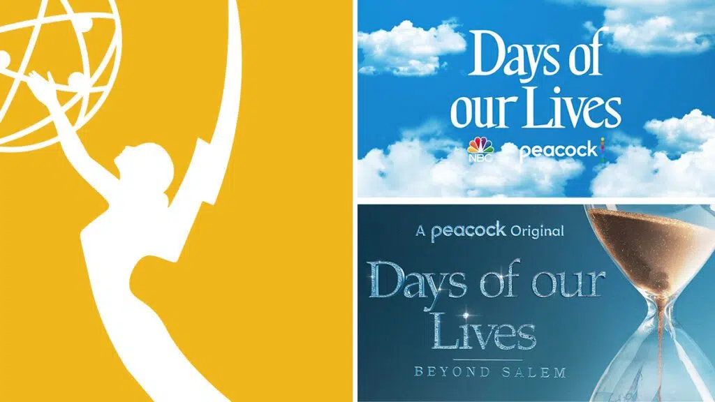 DAYTIME EMMYS: NATAS Updates ‘Days of our Lives’ and ‘Beyond Salem’ Nomination Totals The National Academy of Television Arts & Sciences, NATAS, Days of our Lives, Days of our Lives: Beyond Salem, DAYS, DOOL, #DAYS, #DOOL, #BeyondSalem, #DOOLBeyondSalem, NBC, Peacock