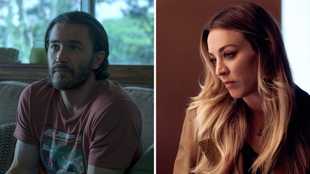 ‘The Flight Attendant’ Star Kaley Cuoco Announces She’s Dating Soap Alum Tom Pelphrey Tom Pelphrey, Kaley Cuoco, The Flight Attendant, Ozark, Guiding Light, The Big Bang Theory, As The World Turns, HBO Max, Netflix
