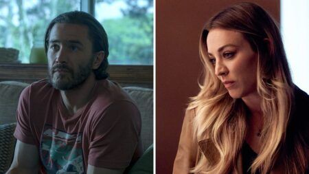 Tom Pelphrey, Kaley Cuoco, The Flight Attendant, Ozark, Guiding Light, The Big Bang Theory, As The World Turns, HBO Max, Netflix