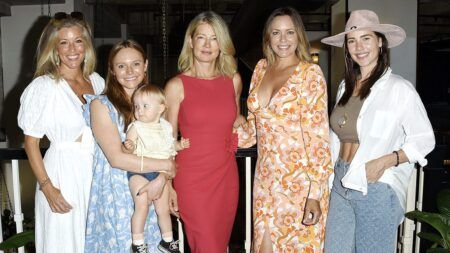 DAYTIME EMMYS: Jacqueline MacInnes Wood Hosted This Year’s Annual Leading Ladies Luncheon Marci Miller, Cynthia Watros, Arianne Zucker, Jacqueline MacInnes Wood, Laura Wright, Days of our Lives, General Hospital, The Bold and the Beautiful, Leading Ladies Luncheon