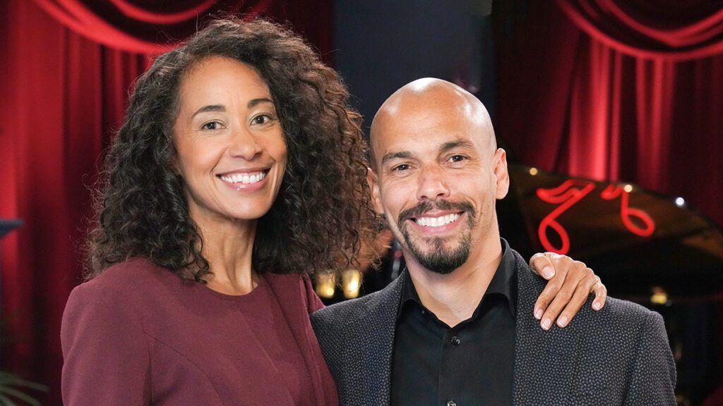 Chene Lawson Returning to ‘The Young and the Restless’ as Devon’s Biological Mother, Harmony “Yolanda” Hamilton Chene Lawson, Bryton James, Harmony "Yolanda" Hamilton, Devon Hamilton, The Young and the Restless, Young and Restless, Y&R, Young & Restless, #YR, #YoungandRestless, #YR50