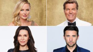 Sharon Case, Peter Bergman, Finola Hughes, Billy Flynn, The 50th Annual Daytime Emmy Awards, Daytime Emmy Awards, The Daytime Emmy Awards, Daytime Emmys, The National Academy of Television Arts & Sciences, NATAS, #DaytimeEmmys, #Emmys, #Daytime