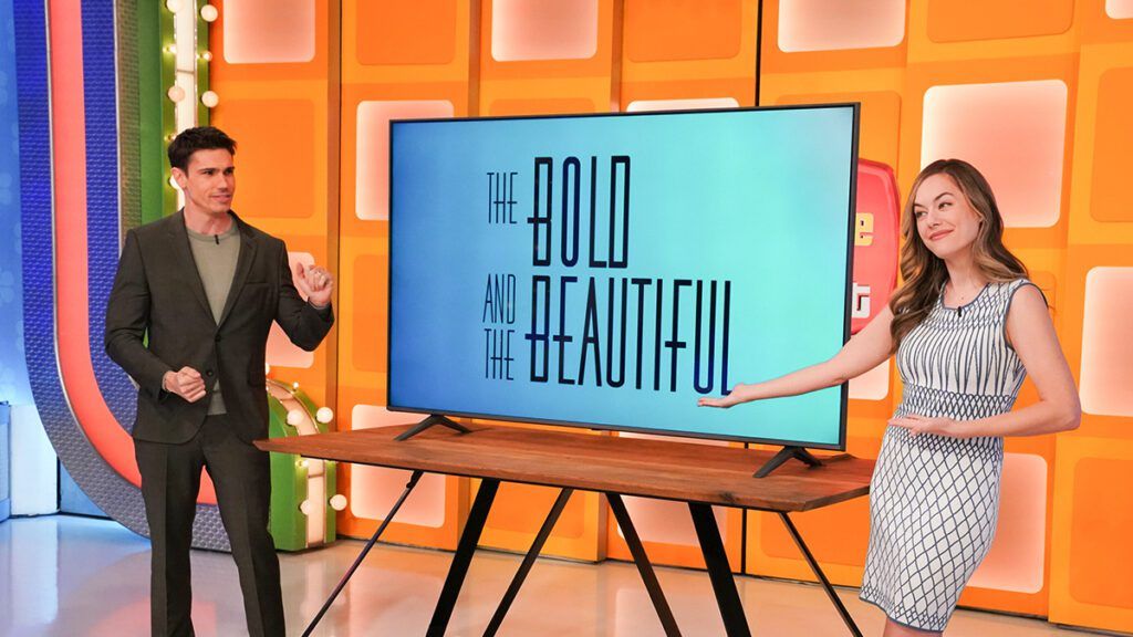 Annika Noelle, Tanner Novlan, Hope Logan, Finn, The Bold and the Beautiful, Bold & Beautiful, Bold and Beautiful, B&B, #BoldandBeautiful, The Price is Right, #PriceIsRight
