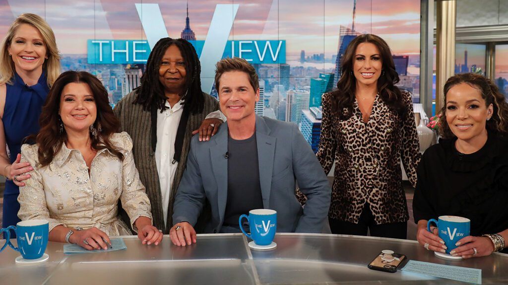 Daytime Broadcast Ratings for the Week of April 17-21, 2023 Sara Haines, Ana Navarro, Whoopi Goldberg, Rob Lowe, Alyssa Farah Griffin, Sunny Hostin, The View, #TheView