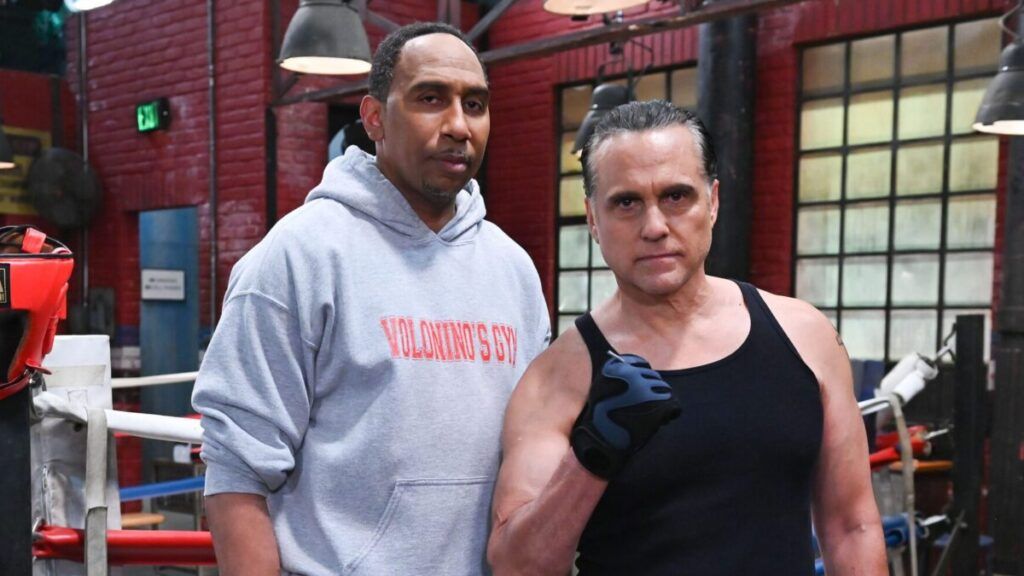 Maurice Benard, Stephen A. Smith, Brick, Sonny Corinthos, General Hospital, GH, GH ABC, #GH, #GH60, #GeneralHospital, ESPN