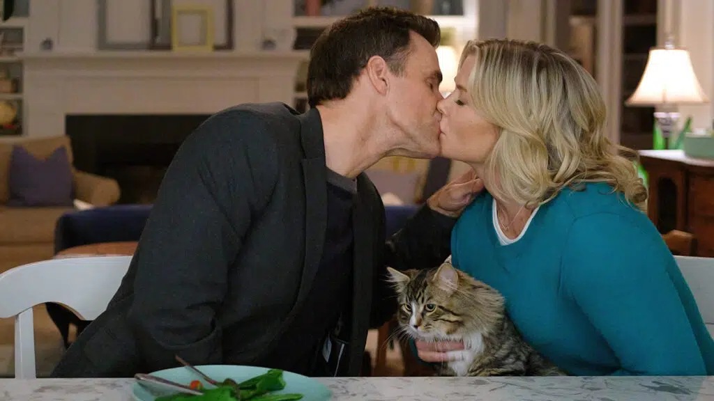 Cameron Mathison, Alison Sweeney, Carrot Cake Murder: A Hannah Swensen Mystery, Hallmark Movies & Mysteries
