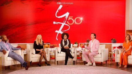‘The Talk’ to Rebroadcast ‘The Young and the Restless’ 50th Anniversary Episodes The Talk, #TheTalk, Akbar Gbajabiamila, Amanda Kloots, Sheryl Underwood, Jerry O'Connell, Natalie Morales, Season 13