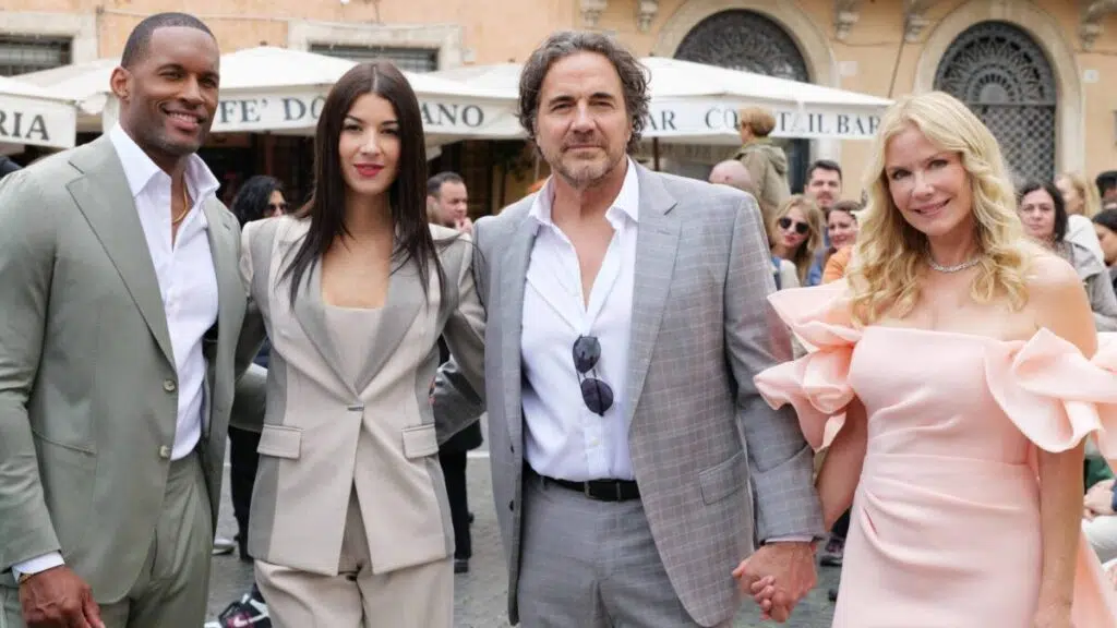 Lawrence Saint-Victor, Ginevra Lamborghini, Thorsten Kaye, Katherine Kelly Lang, Carter Walton, Fashion Buyer, Ridge Forrester, Brooke Logan, The Bold and the Beautiful, Bold and Beautiful, Bold and the Beautiful, Bold & Beautiful, B&B, #BoldandBeautiful