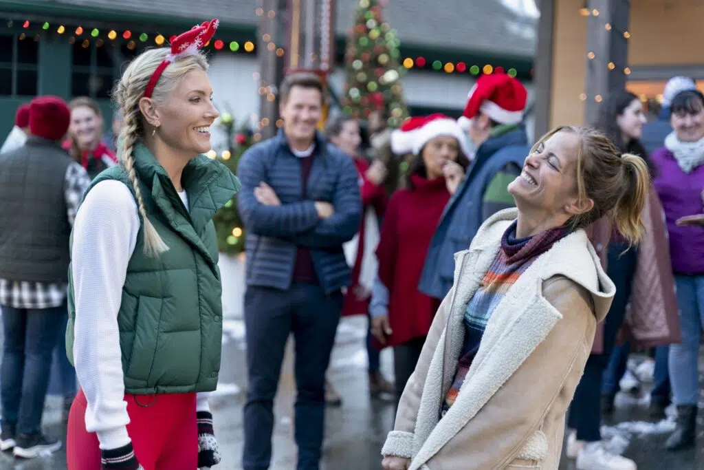 Amanda Kloots, Paul Greene, Rebecca Budig, Fit for Christmas, The Talk, All My Children