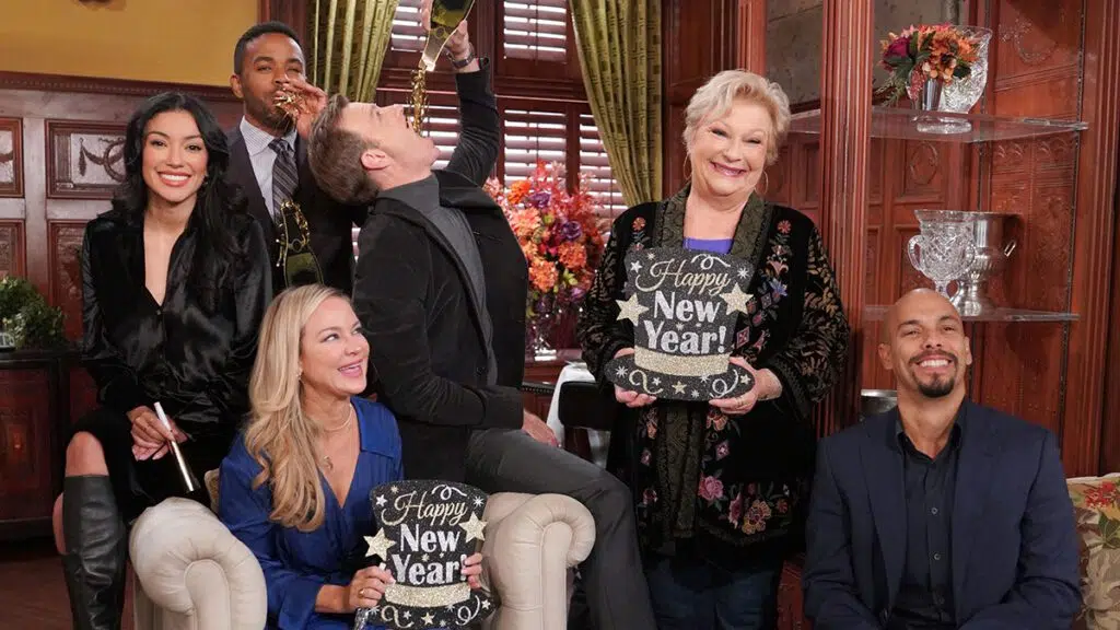 Sports Preemptions, Classic Soap Rebroadcasts and an All-New ‘Days of our Lives’ Sets the Tone for New Year’s Day 2024 Zuleyka Silver, Sharon Case, Sean Dominic, Trevor St. John, Beth Maitland, Bryton James, The Young and the Restless, The Young & the Restless, Young and the Restless, Young & the Restless, Young and Restless, Young & Restless, Y&R, #YR, #YoungandRestless