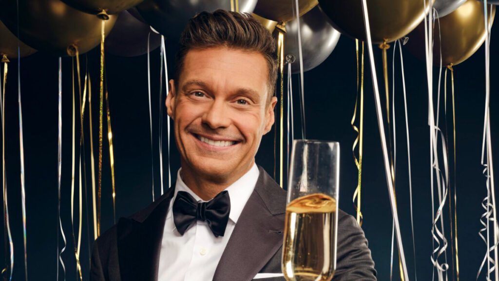 ‘Dick Clark’s New Year’s Rockin’ Eve with Ryan Seacrest’ Hits Three-Year Highs in Primetime and Late-Night Ryan Seacrest, Dick Clark's New Year's Rockin' Eve with Ryan Seacrest, New Year's Eve, New Year's, NYE