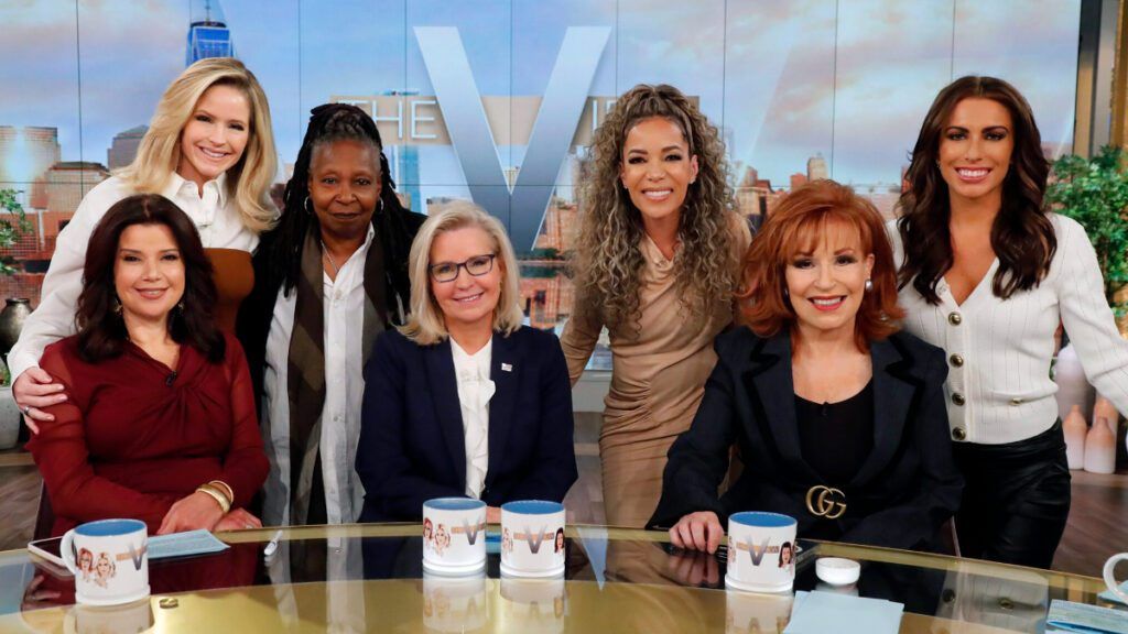 ‘The View’ Hits Season High Among Total Viewers, Attracts Largest Overall Audience in Nearly 2 Years Ana Navarro, Sara Haines, Whoopi Goldberg, Liz Cheney, Sunny Hostin, Joy Behar, Alyssa Farah Griffin, The View, #TheView