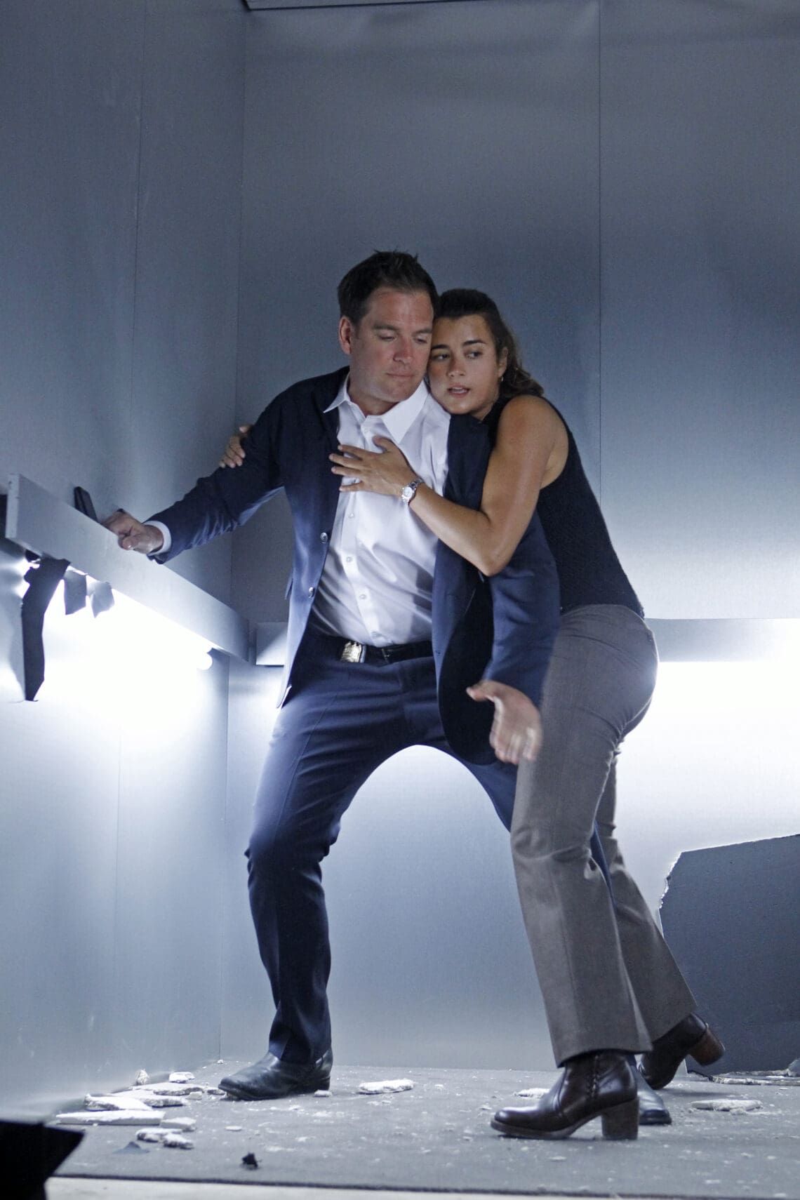 Michael Weatherly, Cote de Pablo, NCIS, Tony DiNozzo, Ziva David, #NCIS