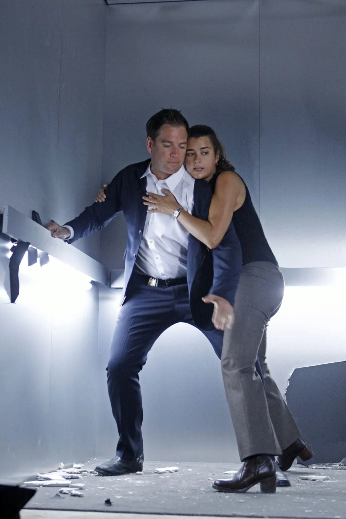 Michael Weatherly, Cote de Pablo, NCIS, Tony DiNozzo, Ziva David, #NCIS