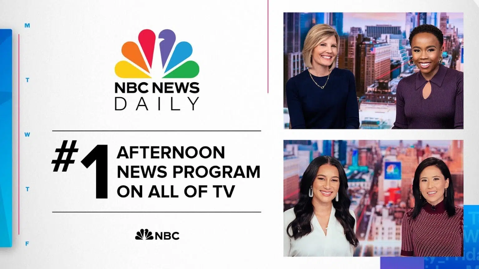 ‘NBC News Daily’ Sets Viewership High, Tops ‘Beyond The Gates’ Among Women 18-49 – RATINGS Kate Snow, Zinhle Essamuah, Morgan Radford, Vicky Nguyen, NBC News Daily, NBC News, NND, #NBCNewsDaily