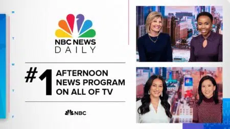 ‘NBC News Daily’ Sets Viewership High, Tops ‘Beyond The Gates’ Among Women 18-49 – RATINGS Kate Snow, Zinhle Essamuah, Morgan Radford, Vicky Nguyen, NBC News Daily, NBC News, NND, #NBCNewsDaily