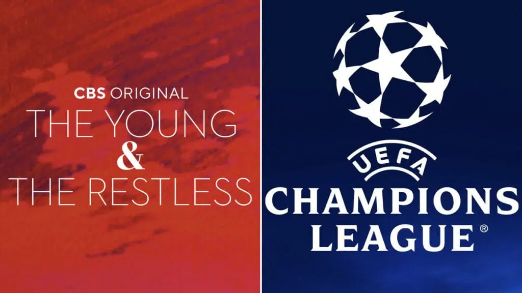 UEFA Champions League Soccer Coverage On CBS Leads Network’s Daytime Lineup To Season Lows Among Total Viewers – RATINGS The Young and the Restless, The Young & the Restless, Young and the Restless, Young & the Restless, Young and Restless, Young & Restless, Y&R, #YR, #YoungandRestless, UEFA Chamions League, UEFA, Soccer