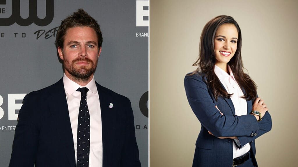 Stephen Amell, Melissa Fumero
