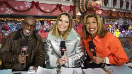 Al Roker, Savannah Guthrie, Hoda Kotb, Macy's Thanksgiving Day Parade, NBC, Peacock