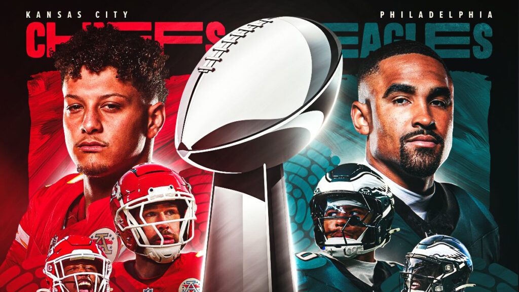 Super Bowl LIX, NFL, FOX, Super Bowl, Kansas City Chiefs, Chiefs, Philadelphia Eagles, Eagles, Patrick Mahomes, Jalen Hurts
