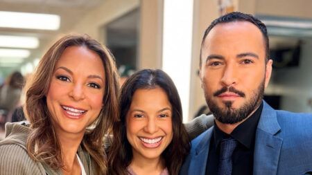 Eva LaRue Seemingly Confirms What Fans Suspected About Adrian Anchondo’s New ‘General Hospital’ Character Eva LaRue, Jacqueline Grace Lopez, Adrian Anchondo, General Hospital, GH, GH ABC