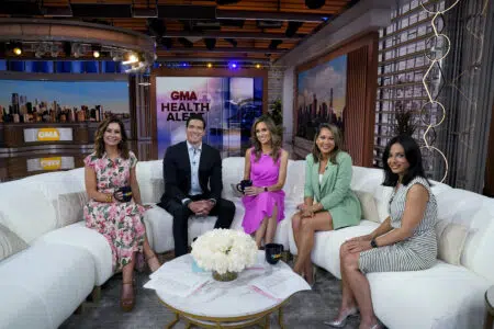 ‘GMA3’ Rebrand Off To Decent Start In Debut, ‘TODAY With Jenna & Friends’ Sets New Low Among Total Viewers GMA3, Rebecca Jarvis, Will Reeve, Rhiannon Ally, Ginger Zee, Dr. Tara Narula