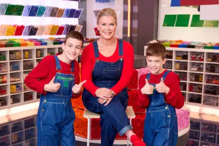 Alison Sweeney Joins FOX’s ‘LEGO Masters Jr.,’ Spinoff of ‘LEGO Masters’ As Celebrity Contestant LEGO Masters Jr., Ajay, Alison Sweeney, Zak