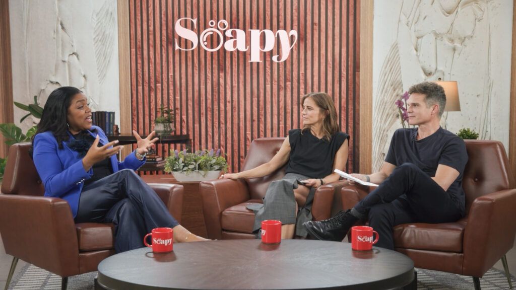 Sheila Ducksworth, Rebecca Budig, Greg Rikaart, Soapy Hosted by Rebecca Budig and Greg Rikaart