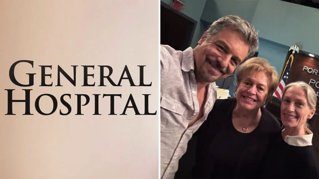 General Hospital, Chris L. McKenna, McKenna's real-life mom, Jessica Tuck