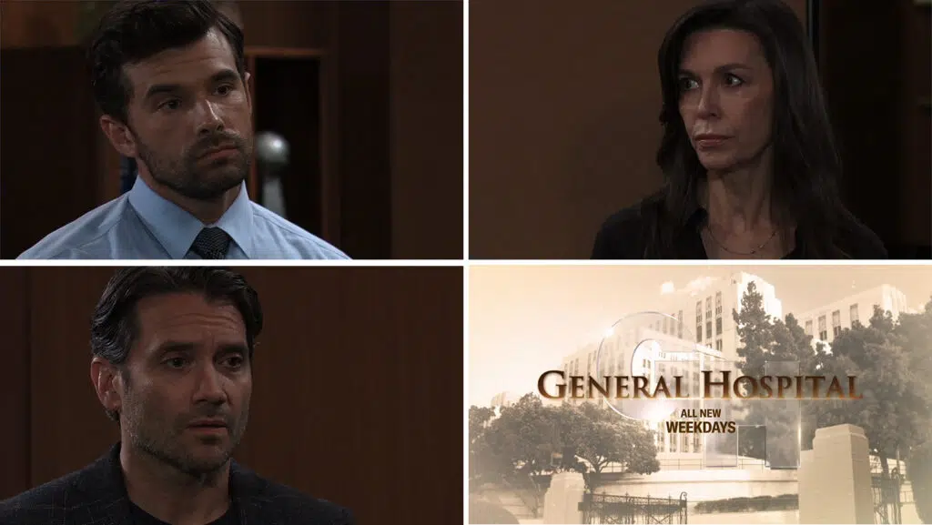 Josh Swickard, Finola Hughes, Dominic Zamprogna, General Hospital
