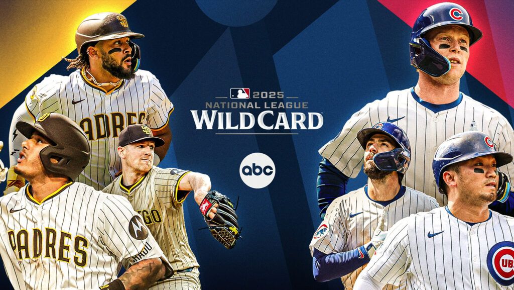 San Diego Padres, Chicago Cubs, MLB 2025 National League Wild Card Games