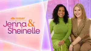 Jenna Bush Hager, Sheinelle Jones, HOJE com Jenna e Sheinelle