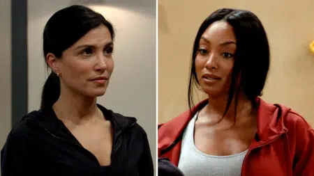 ‘General Hospital’ Must Watch Moments: Turner & Jordan Exchange Intel, While Cassius Has A Warning For Britt General Hospital, Nazneen Contractor, DA Justine "Ada" Turner, Tanisha Harper, Jordan Ashford
