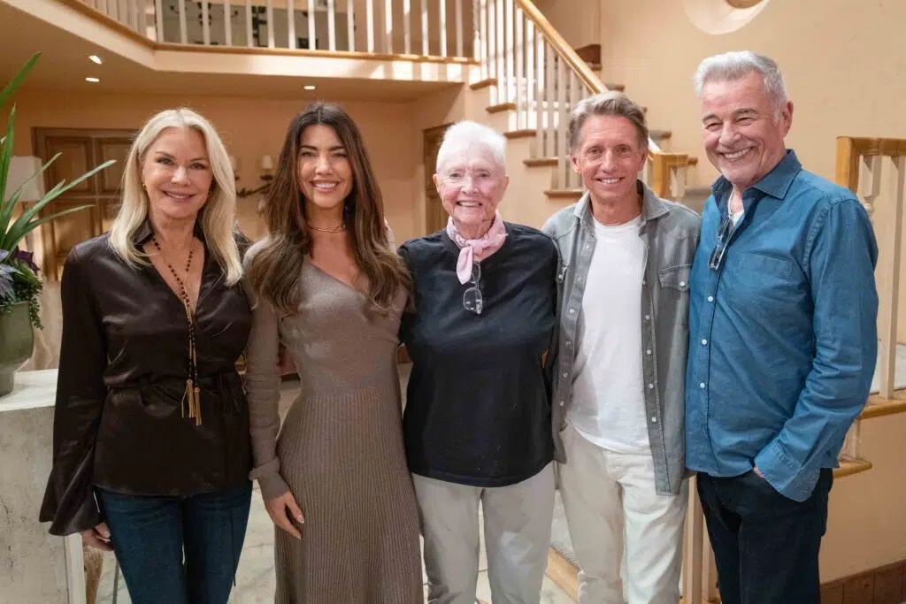 Katherine Kelly Lang, Jacqueline MacInnes Wood, Susan Flannery, Brad Bell, Ian Buchanan, The Bold and the Beautiful