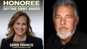 Genie Francis, Jonathan Frakes, General Hospital, Star Trek: The Next Generation
